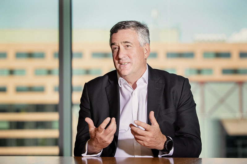 Portrait d'Andrew Bester (Head of Wholesale Banking Global).